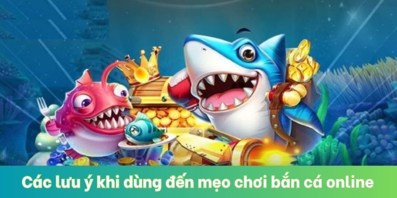Các lưu ý khi dùng đến mẹo chơi bắn cá online