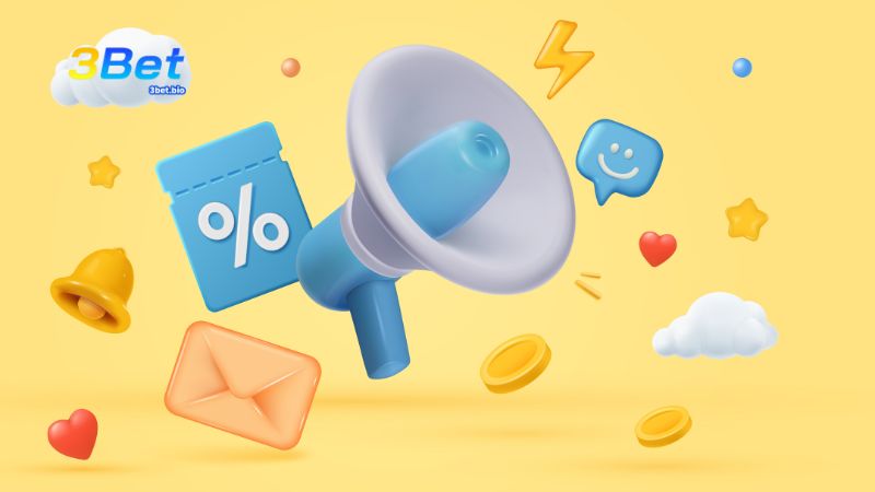 3BET đưa ra chương trình hoàn trả cược mỗi ngày